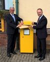 Landtagsabgeordneter Roger Lewentz und SPD- Kreisvorsitzender Mike Weiland